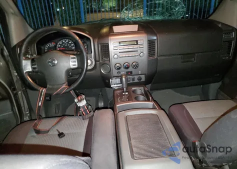 2007 Nissan Titan Xe z USA, uszkodzony, nr VIN 1N6BA07A57N243477